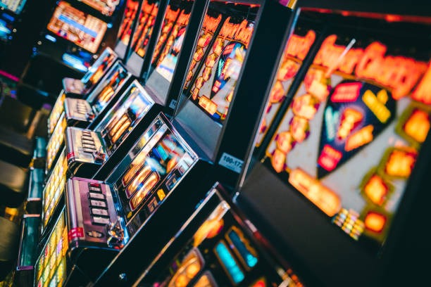 Our slot game screen for Big Time Gaming style mechanics